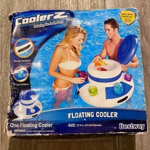 NEW Bestway Coolerz Floating Cooler with Cup Holders 27.5’